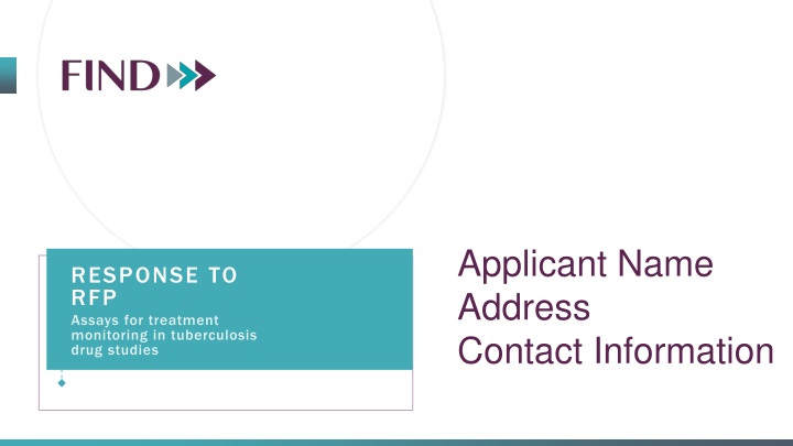 applicant name address contact information