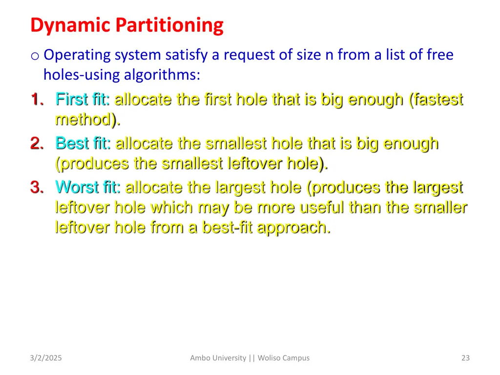 dynamic partitioning 1