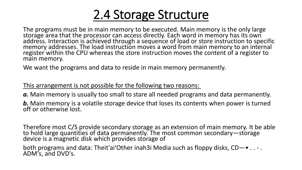 2 4 2 4 storage structure storage structure