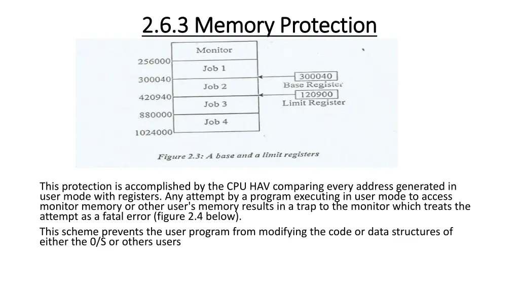 2 6 3 2 6 3 memory protection memory protection 1