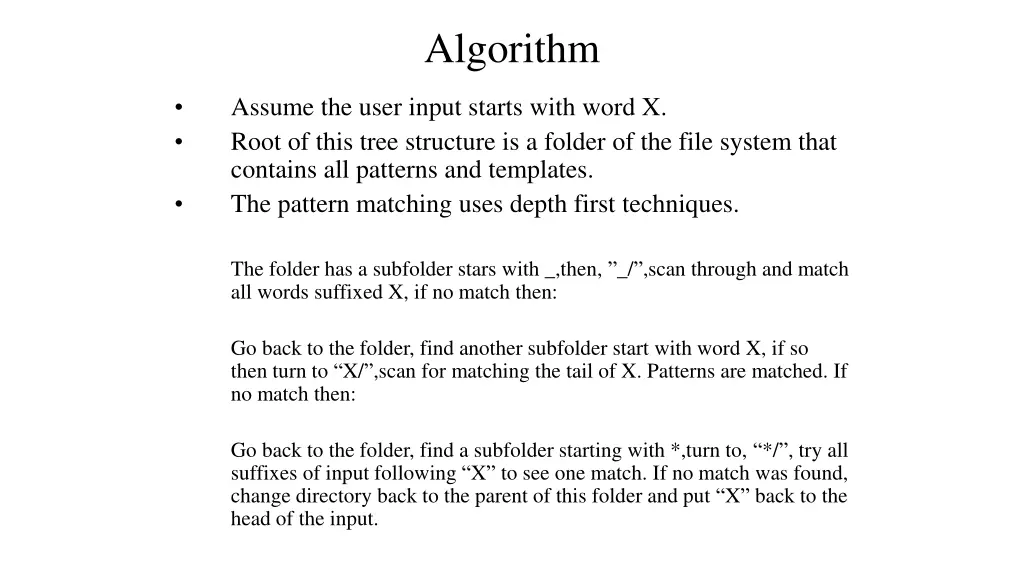 algorithm