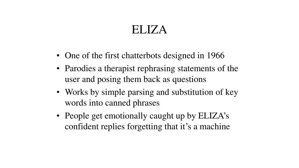 eliza