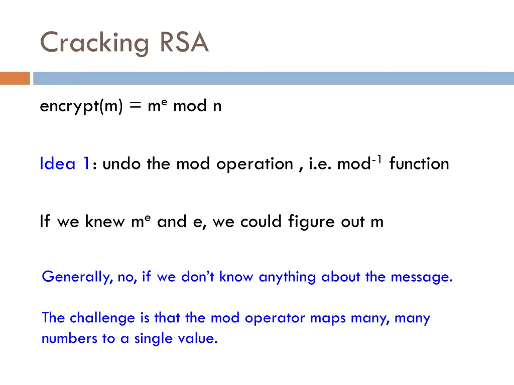 cracking rsa 2