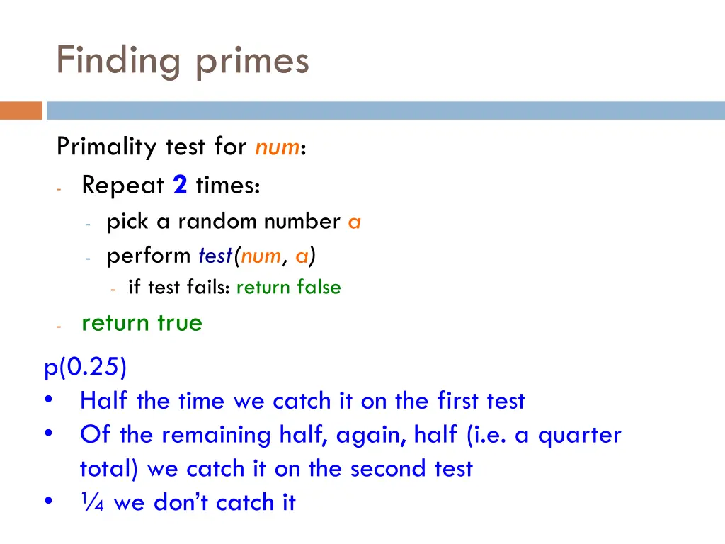 finding primes 7
