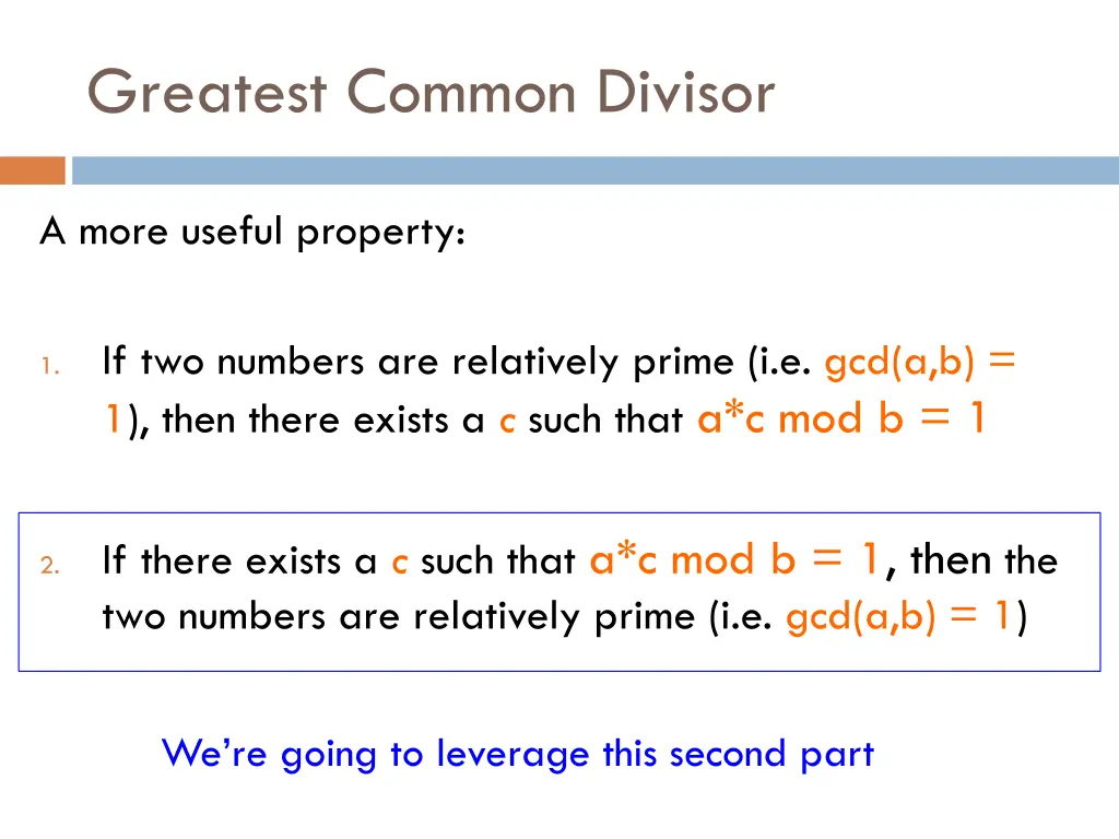 greatest common divisor 2