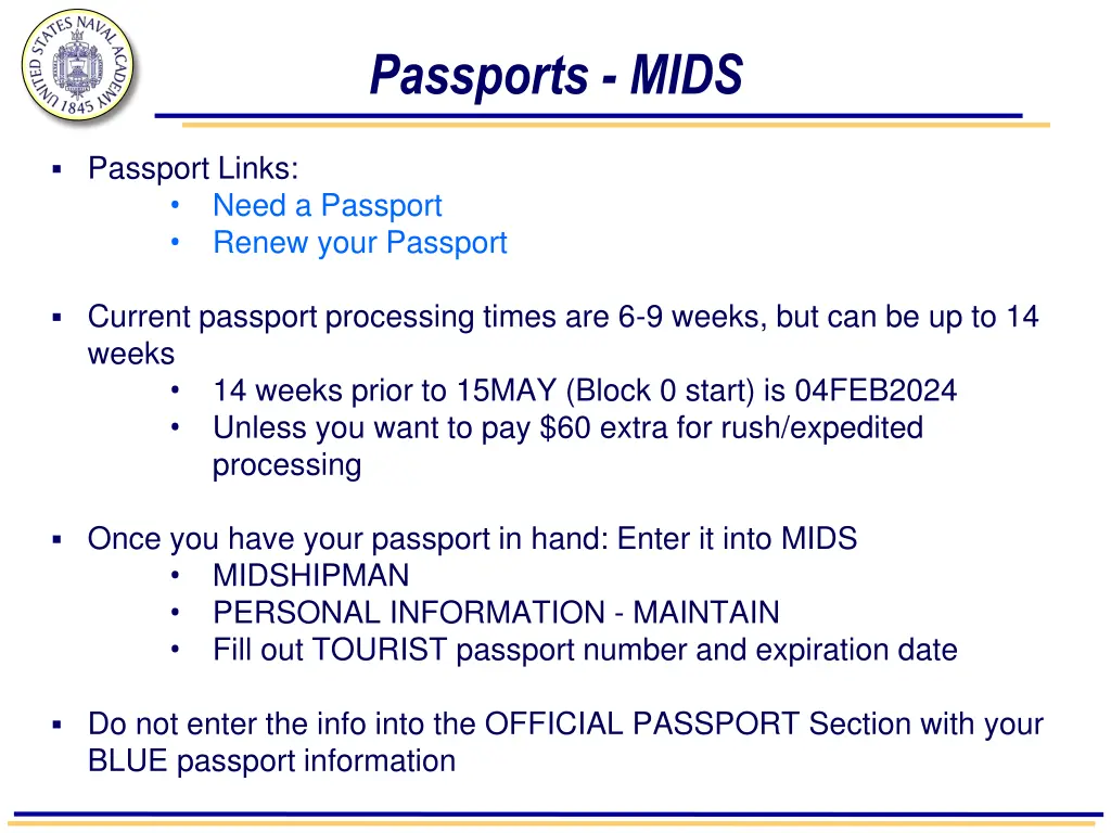 passports mids