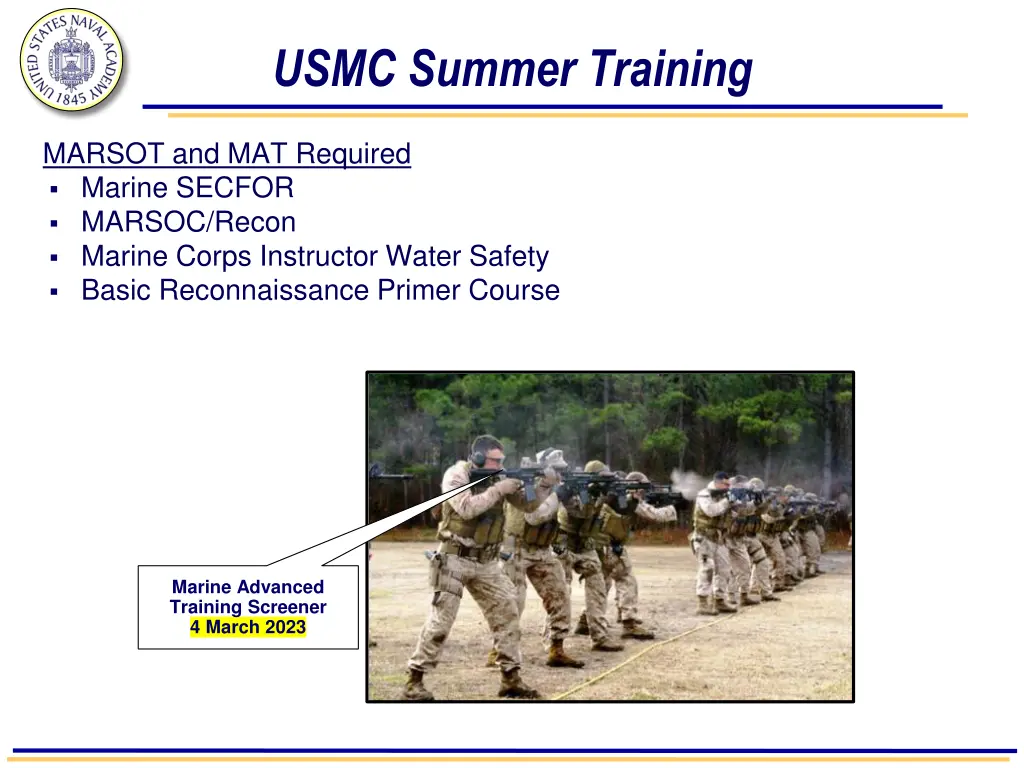 usmc summer training 1