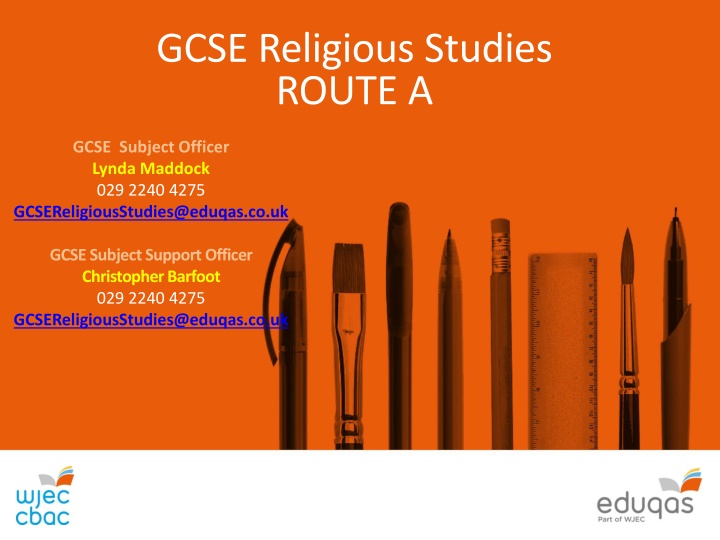 gcse religious studies route a gcse subject