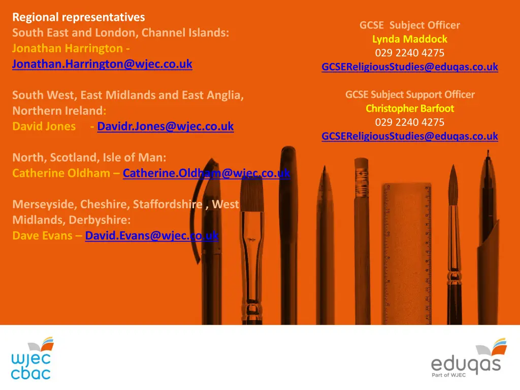 regional representatives south east and london