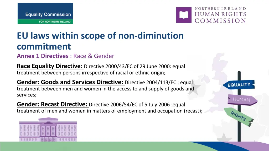 eu laws within scope of non diminution commitment 2