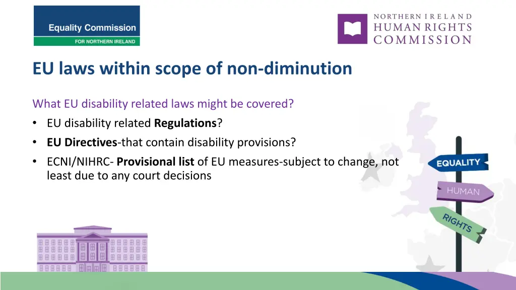 eu laws within scope of non diminution