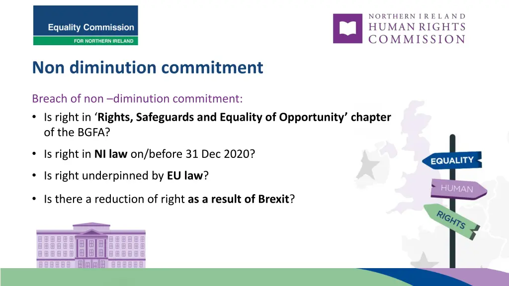 non diminution commitment