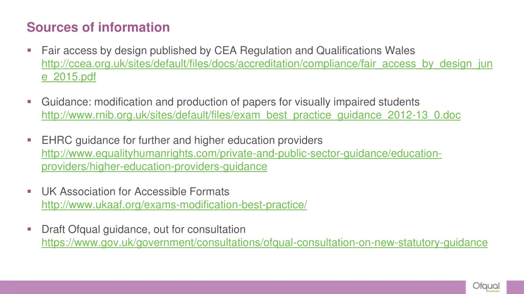 sources of information