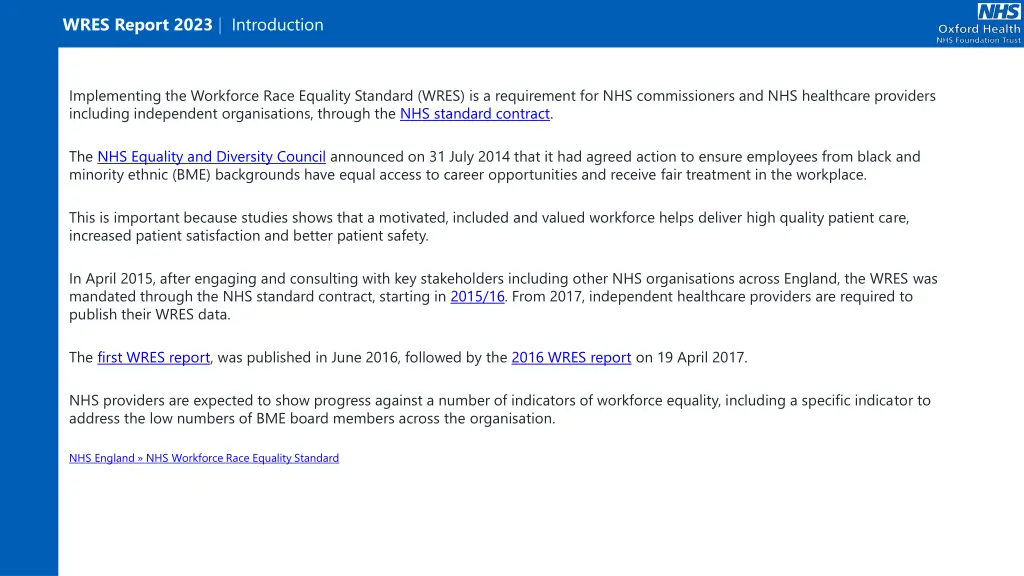 wres report 2023 introduction