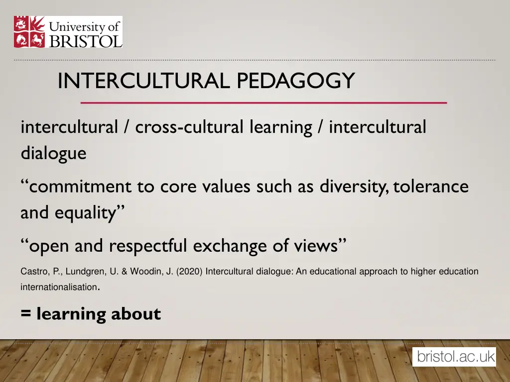 intercultural pedagogy