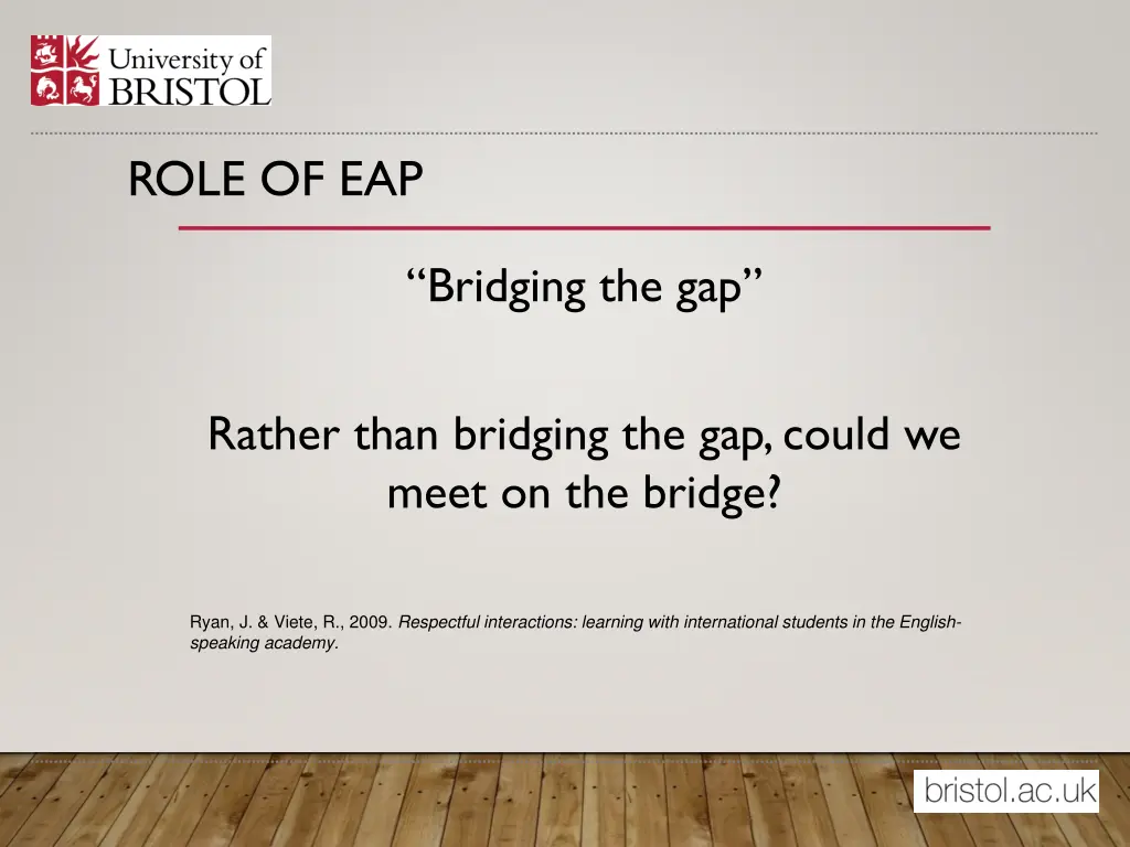 role of eap