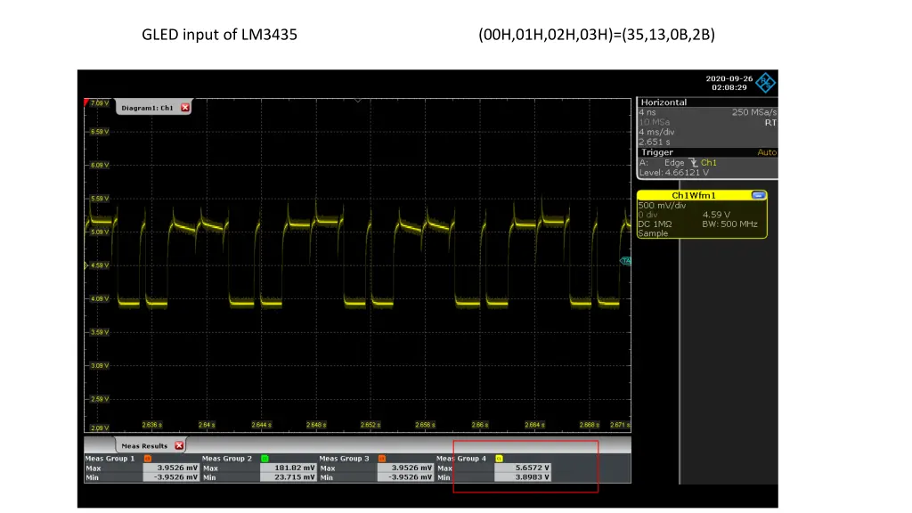 gled input of lm3435