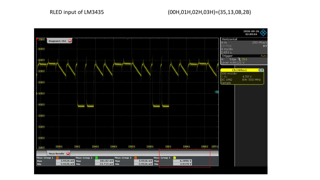 rled input of lm3435