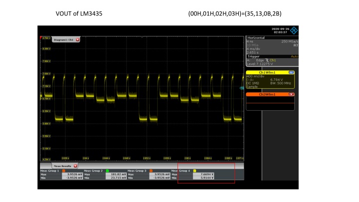 vout of lm3435