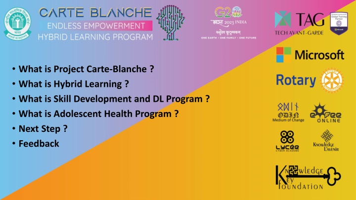 what is project carte blanche what is hybrid