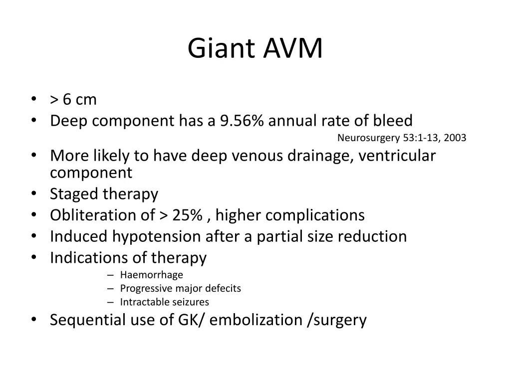 giant avm