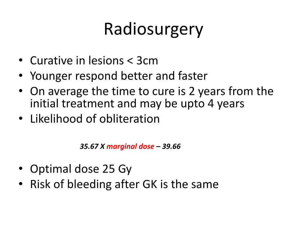 radiosurgery