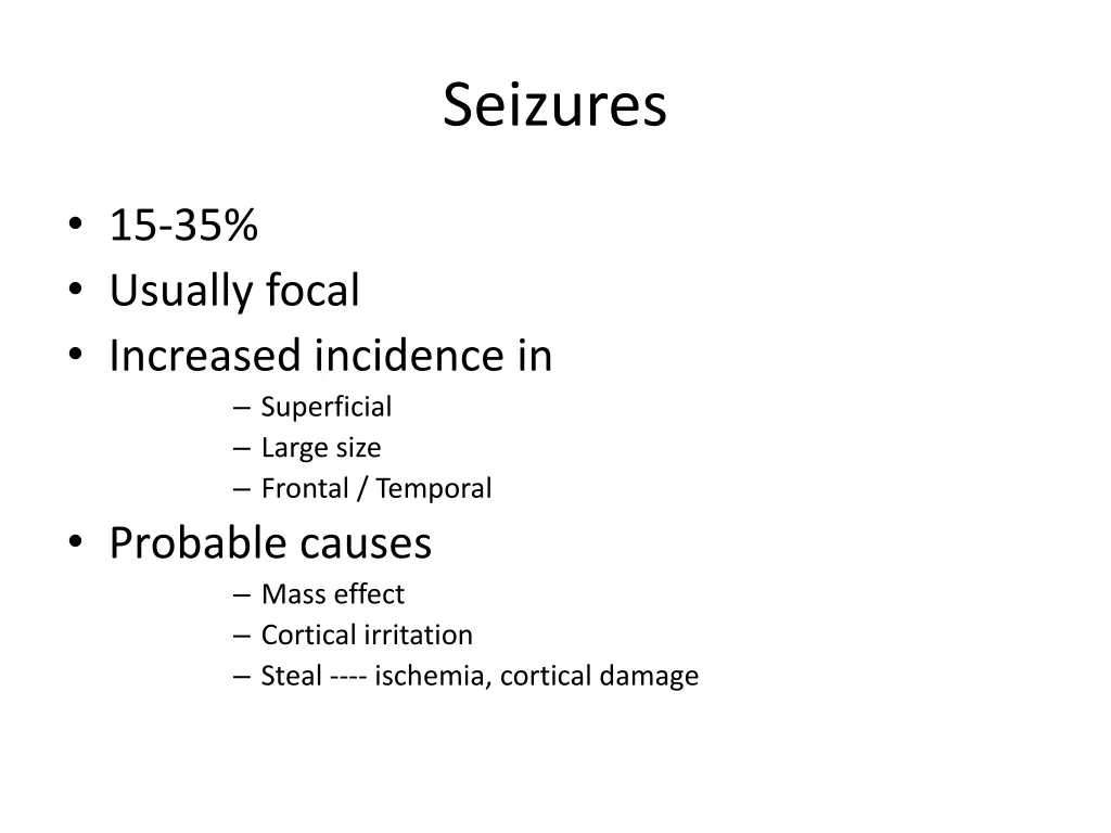 seizures