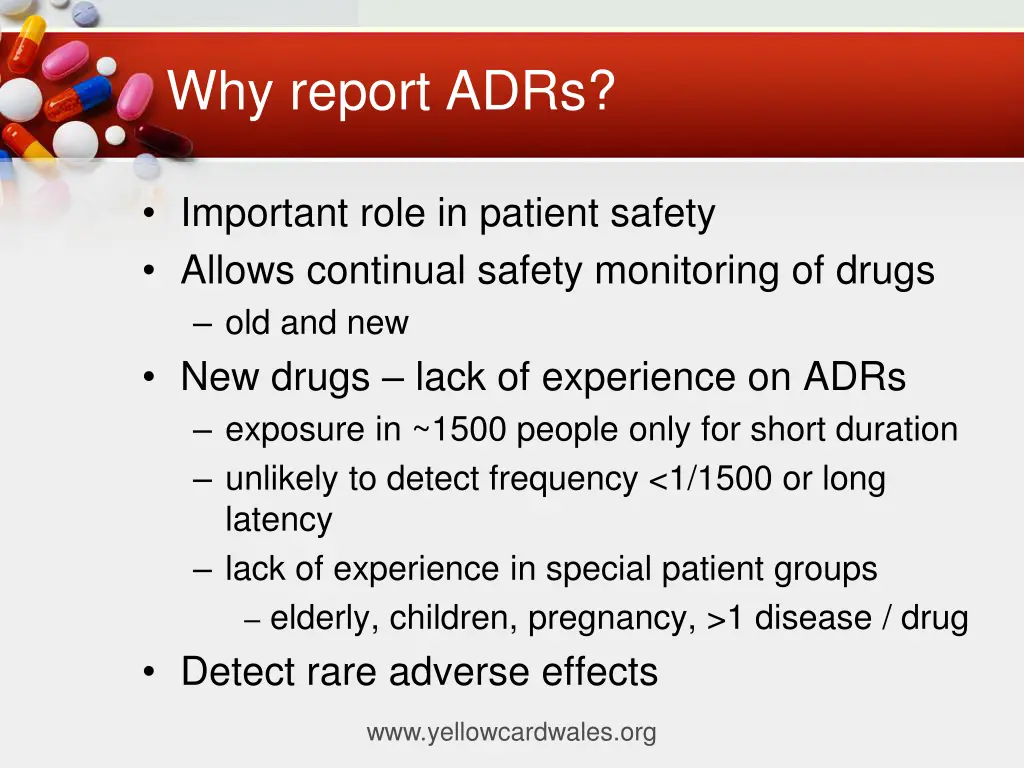 why report adrs