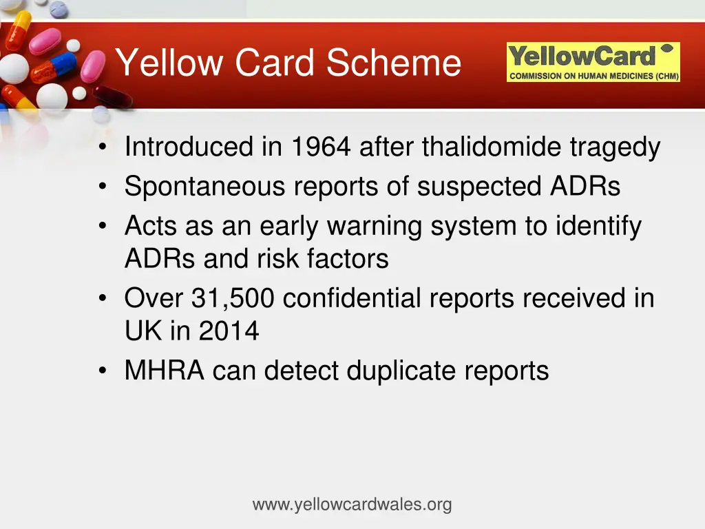 yellow card scheme