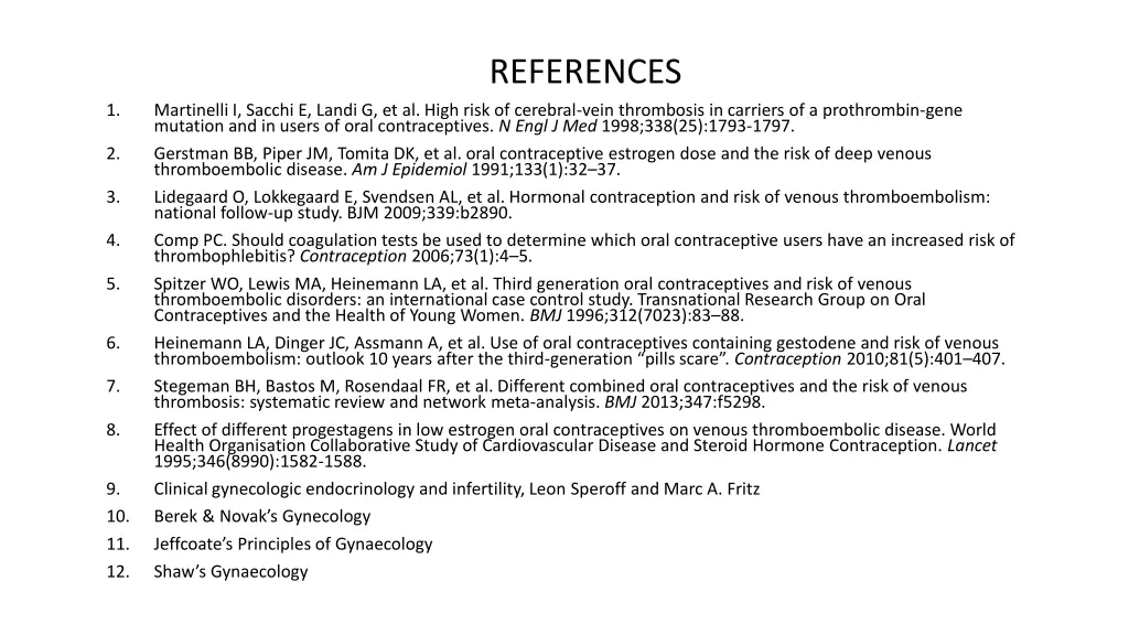 references