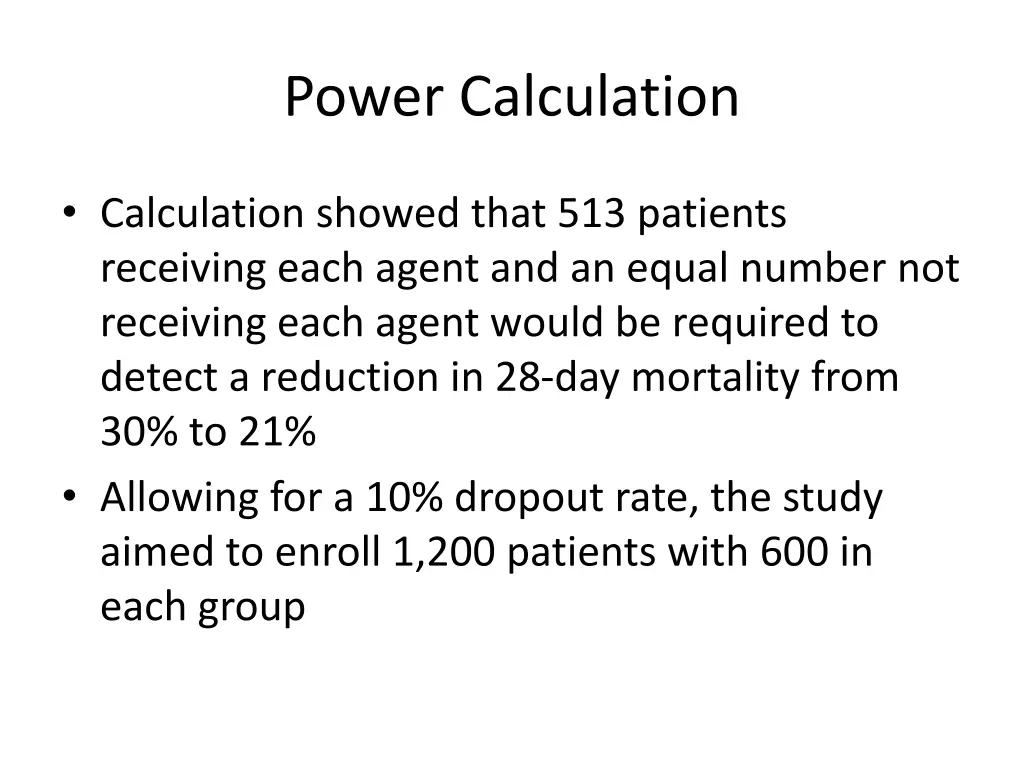 power calculation 1