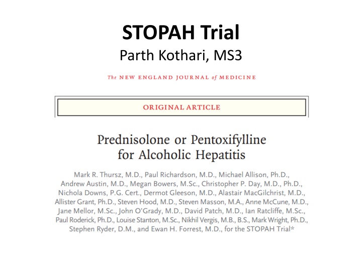 stopah trial parth kothari ms3