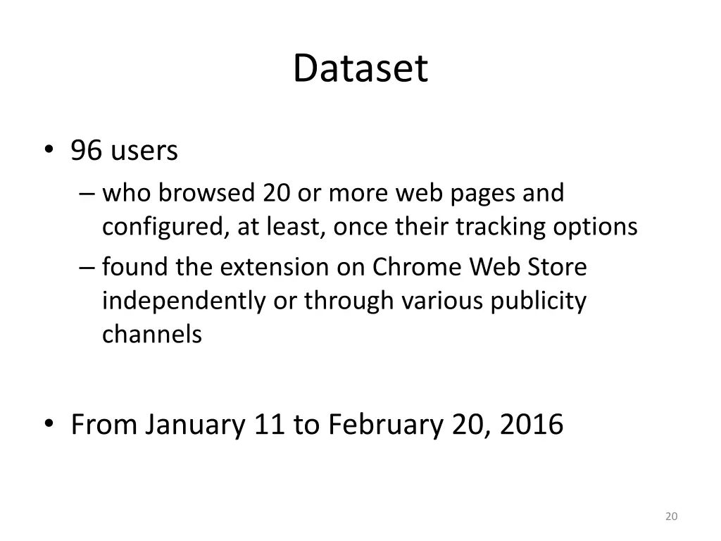 dataset
