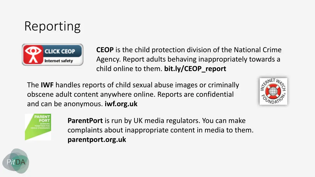 reporting