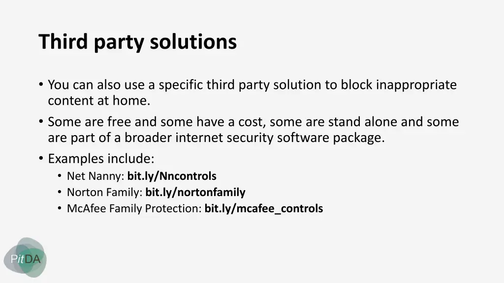 third party solutions