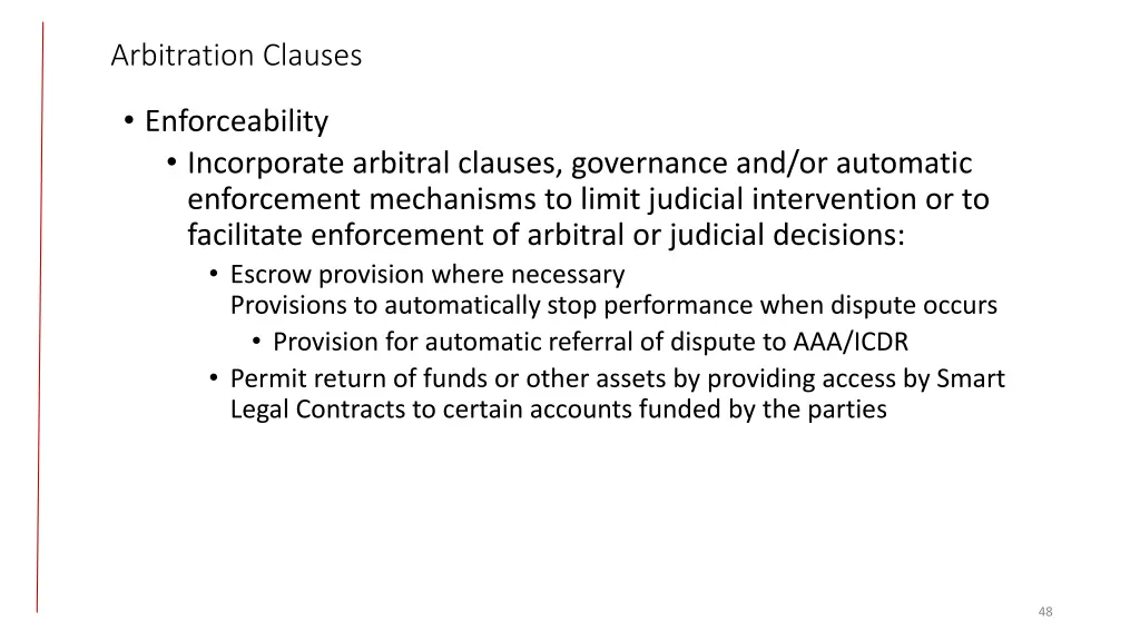 arbitration clauses 2