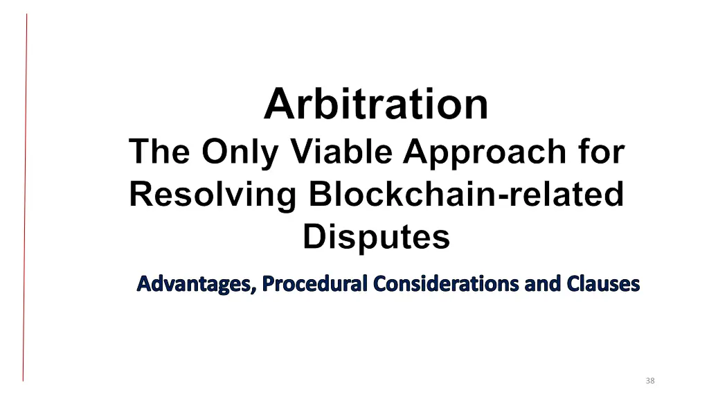 arbitration