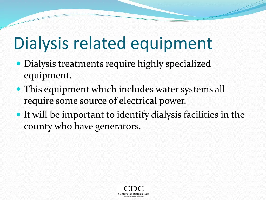 dialysis related equipment
