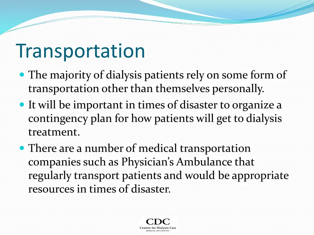 transportation