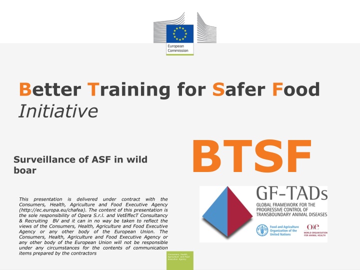 better training for safer food initiative