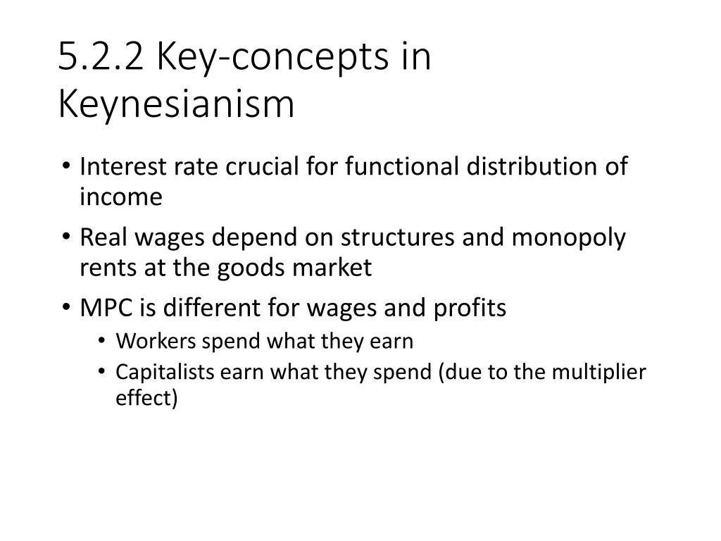 5 2 2 key concepts in keynesianism
