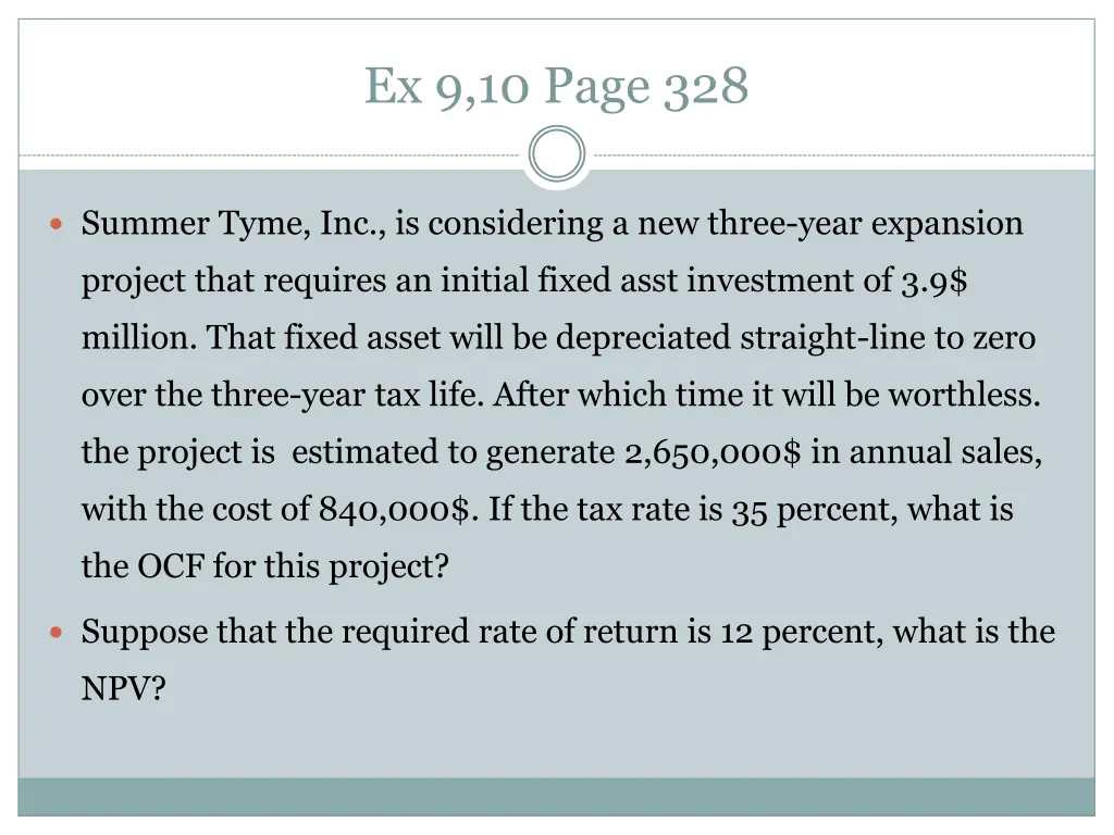 ex 9 10 page 328