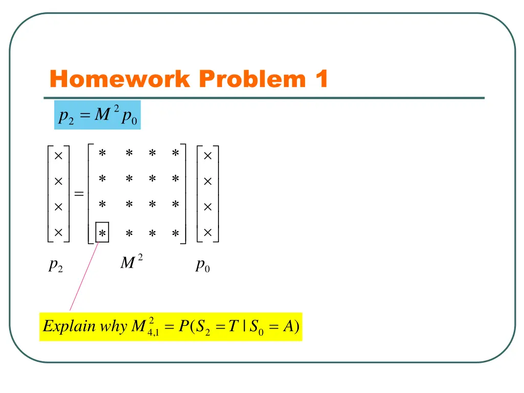 homework problem 1 p m p