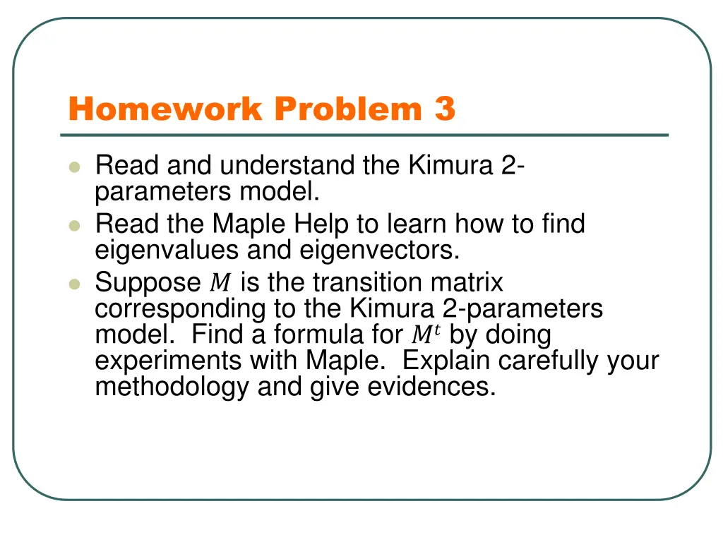 homework problem 3