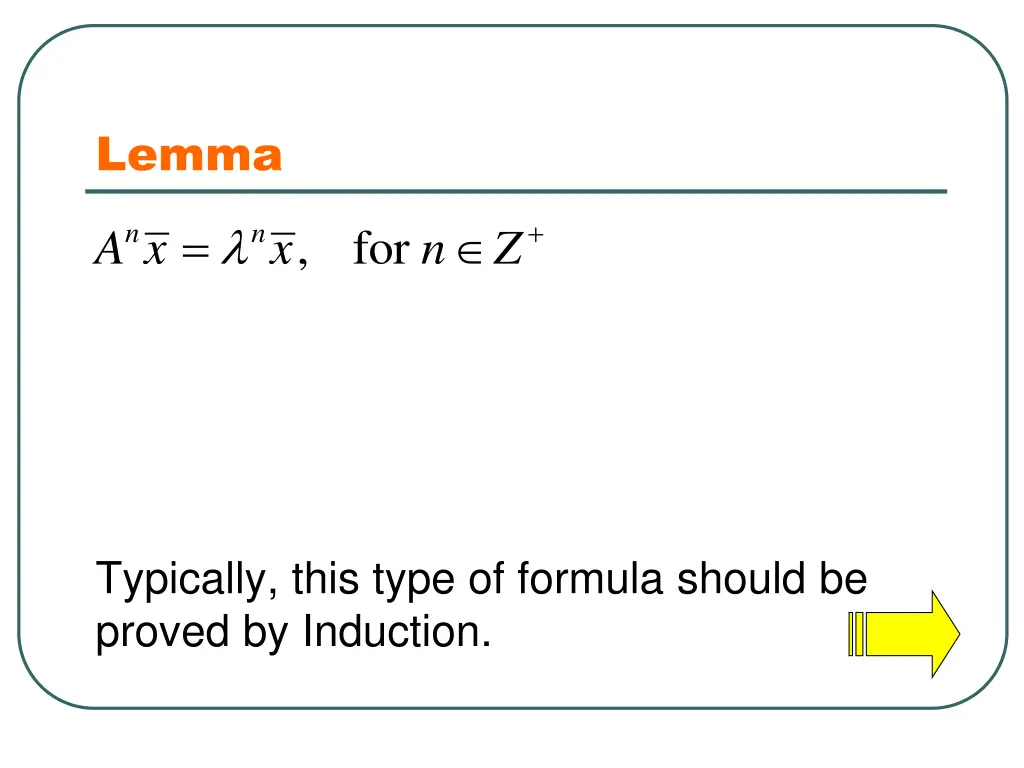 lemma