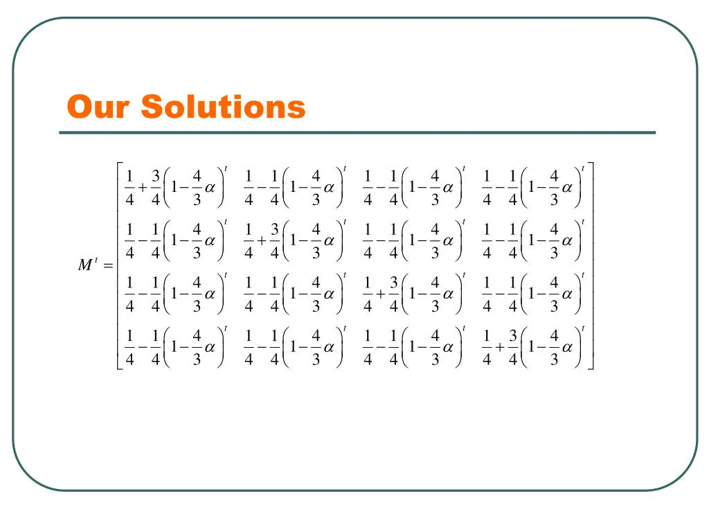 our solutions 2