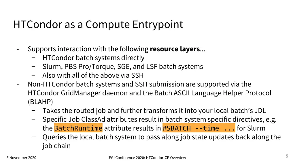 htcondor as a compute entrypoint 2