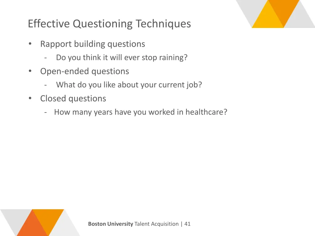 effective questioning techniques