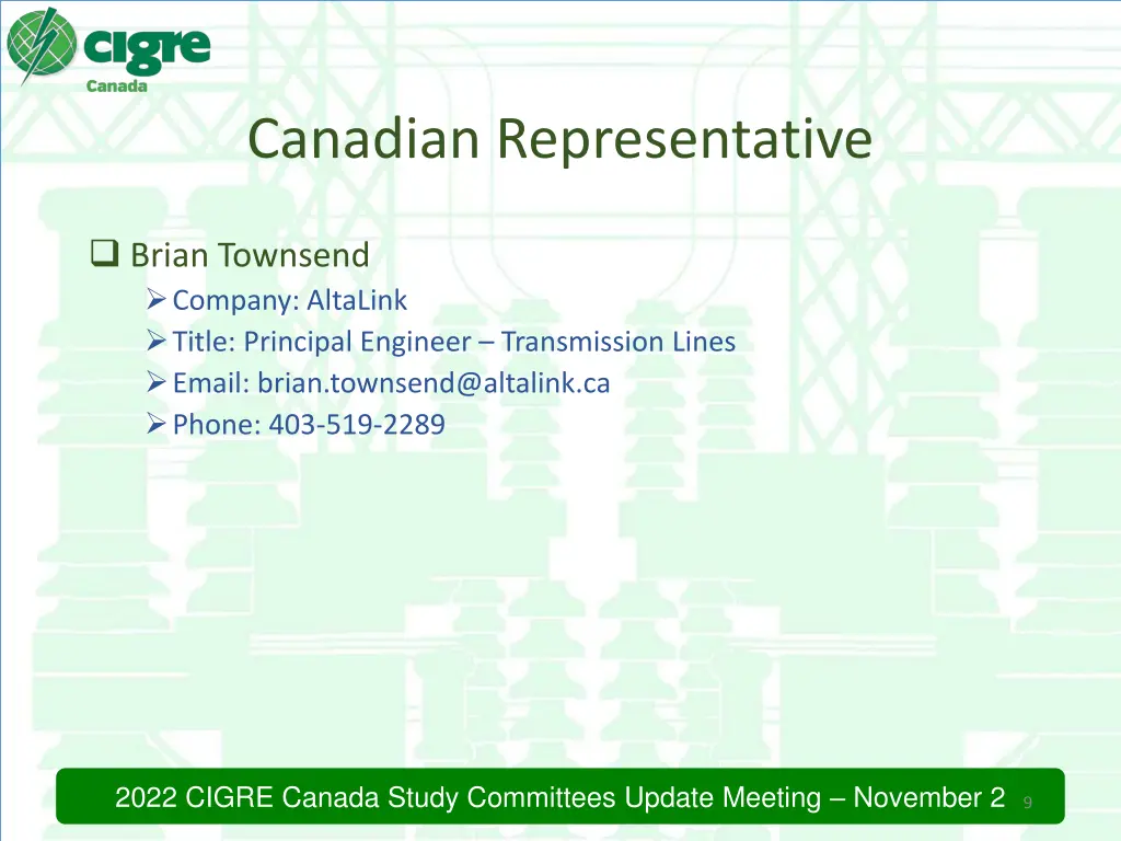 canadian representative