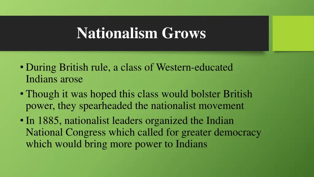 nationalism grows
